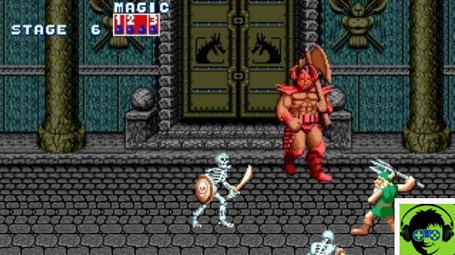 Cheats e códigos Golden Axe Sega Mega Drive