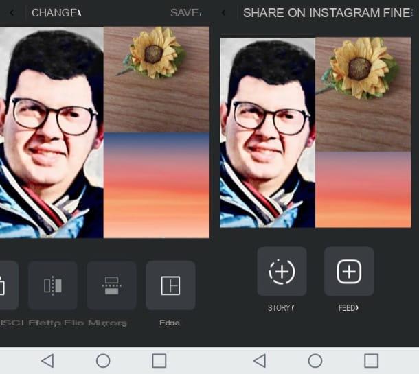 How to put multiple photos in the same Instagram story