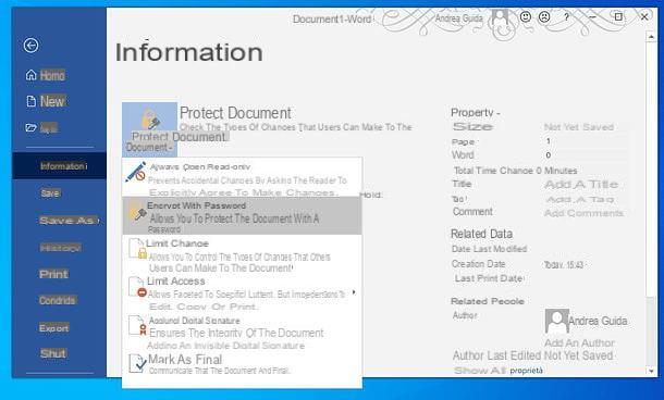 How to encrypt a Word file