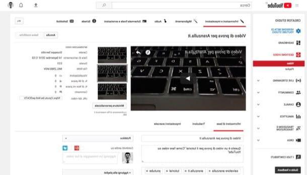 Come fare video su YouTube