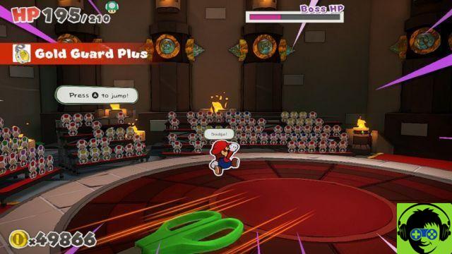 Paper Mario: The King of Origami - Cut the Green Streamer | Passo a passo do Castelo de Bowser