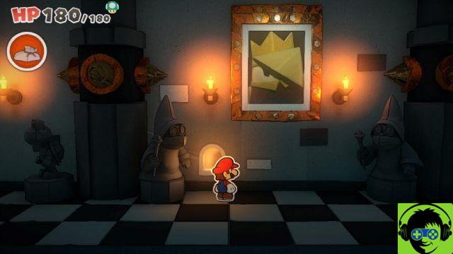 Paper Mario: The King of Origami - Cut the Green Streamer | Soluzione del castello di Bowser