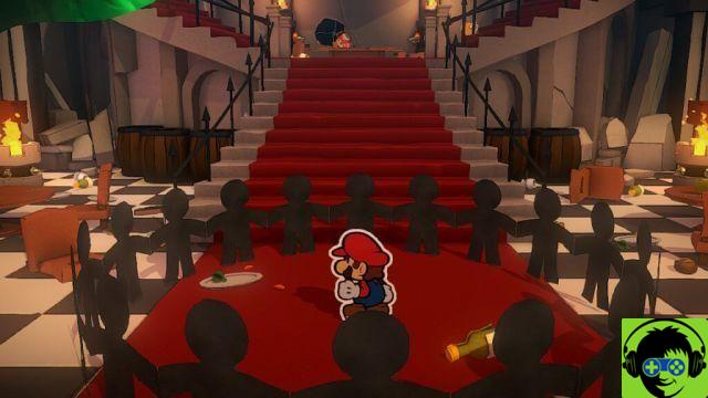 Paper Mario: The King of Origami - Cut the Green Streamer | Bowser's Castle Walkthrough