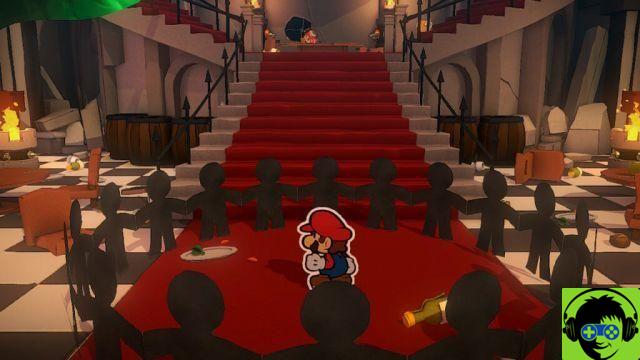 Paper Mario: The King of Origami - Cut the Green Streamer | Soluzione del castello di Bowser