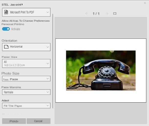 Come modificare una foto in PDF