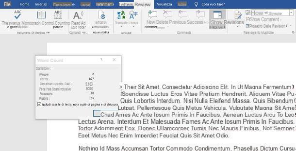 Cómo contar palabras en Word