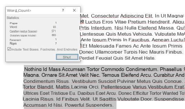 Come contare le parole su Word