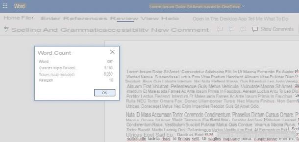 Come contare le parole su Word
