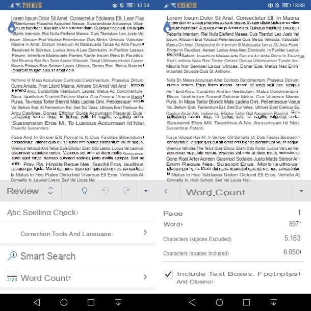 Cómo contar palabras en Word