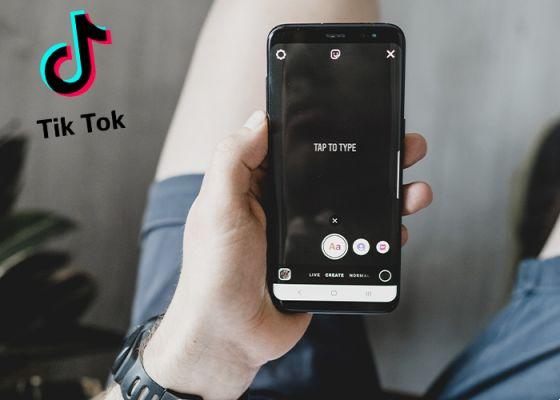 Comment enregistrer des données lors de l'utilisation de Tiktok