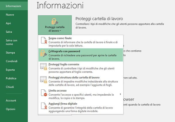 Cómo poner la contraseña a un archivo de Excel