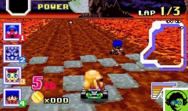 Konami Krazy Racers - Astuces GBA