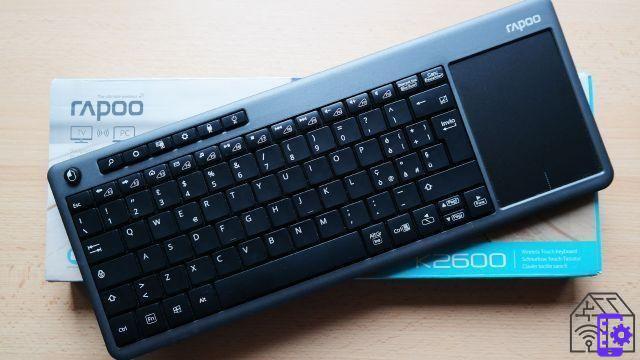[Test] Rapoo K2600, le clavier sans fil minimal