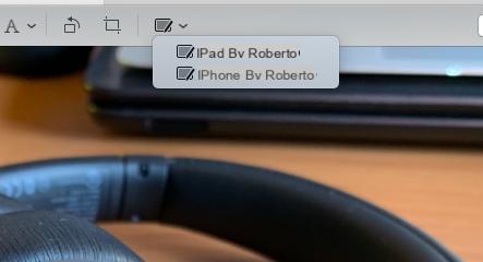 Annoter une image sur Mac en utilisant iPad et iPhone