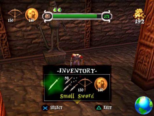 Cheats e códigos do MediEvil PS1