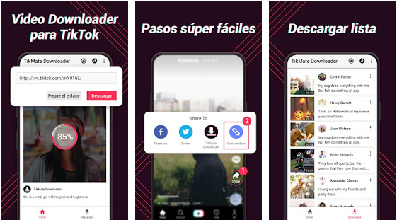 Las mejores apps para descargar videos de TikTok