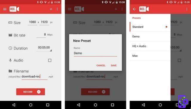 10 migliori app di cattura dello schermo video su Android