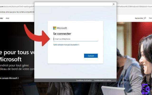 Como conectar minha conta da Microsoft no Edge?