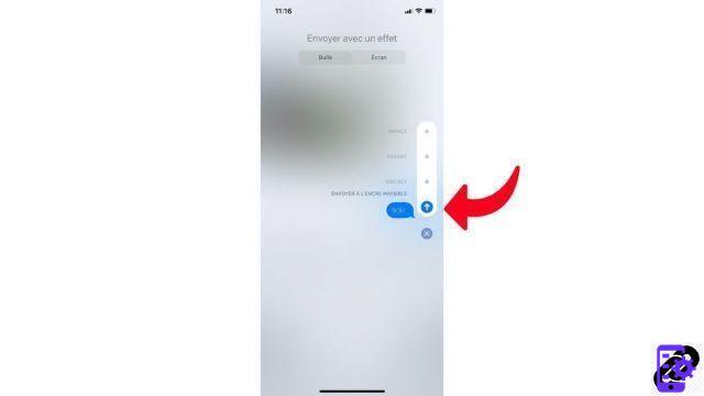 How to use effects on iMessage?