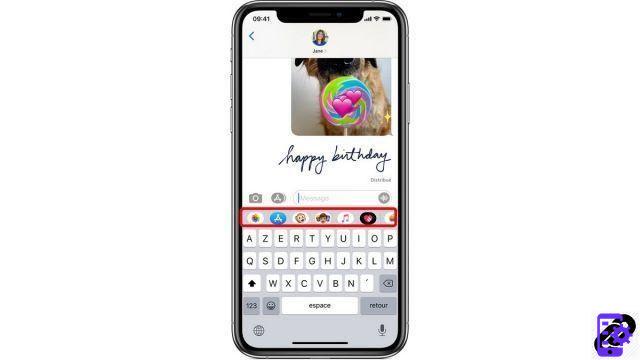 How to use effects on iMessage?