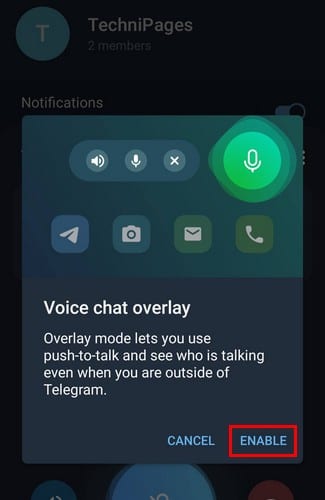 How voice chats work in Telegram