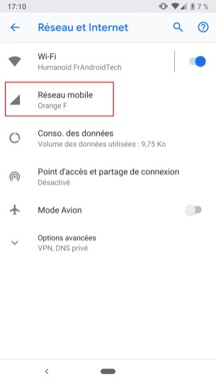 How to configure the APN of your Android smartphone (Bouygues, Orange, Free, SFR ...)