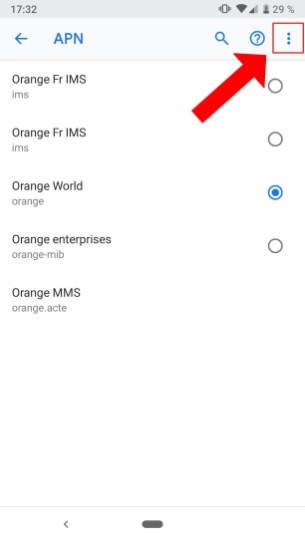 How to configure the APN of your Android smartphone (Bouygues, Orange, Free, SFR ...)