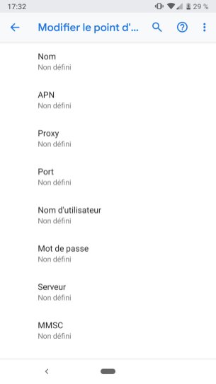 Como configurar o APN do seu smartphone Android (Bouygues, Orange, Free, SFR ...)