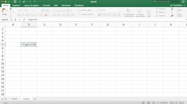 Comment copier automatiquement une cellule dans une autre feuille Excel