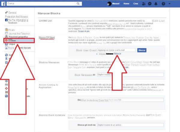 Come sbloccare una persona su Facebook