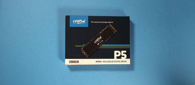 Crucial P5 2 TB • M.2 Nvme SSD review and test