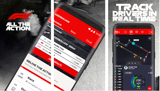 The best apps to see f1 online