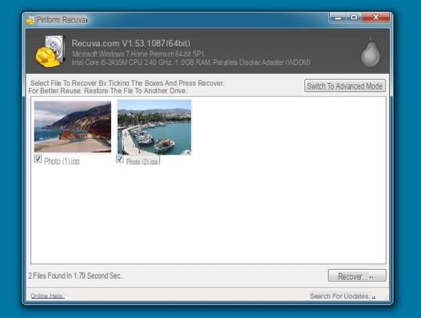 How to recover deleted photos from SD