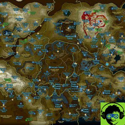 Zelda: Respiração da Selva - Guia 100% Santuários