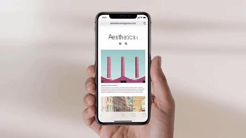 O iPhone X gesticula para saber