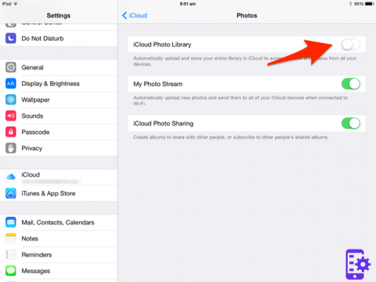 Free up space on iCloud