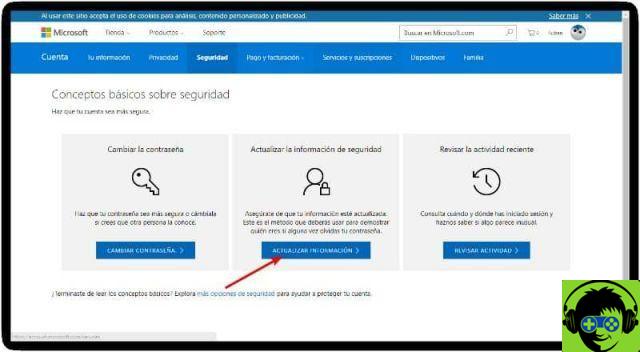 Cómo cambiar el número de teléfono de mi cuenta de Microsoft en Windows 10