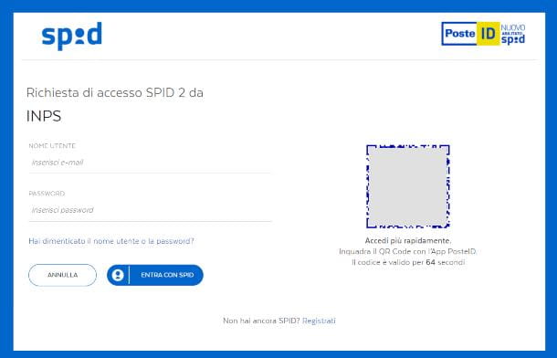 Cómo ingresar al sitio INPS