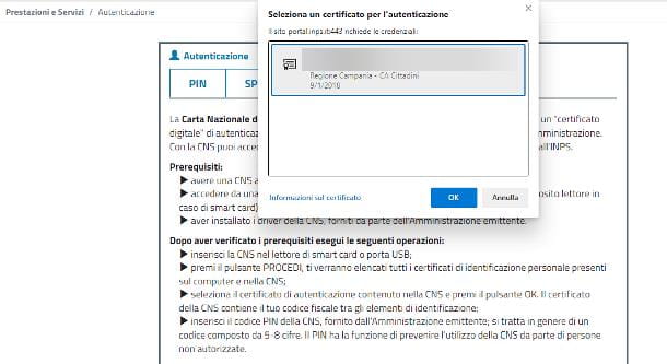 Cómo ingresar al sitio INPS