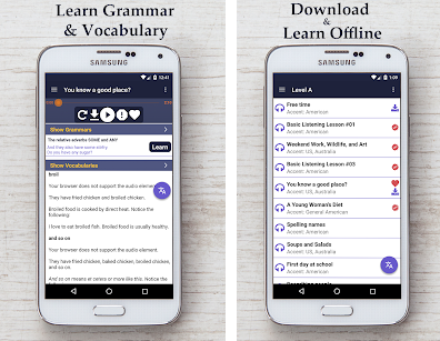 The best apps for listening to english audios