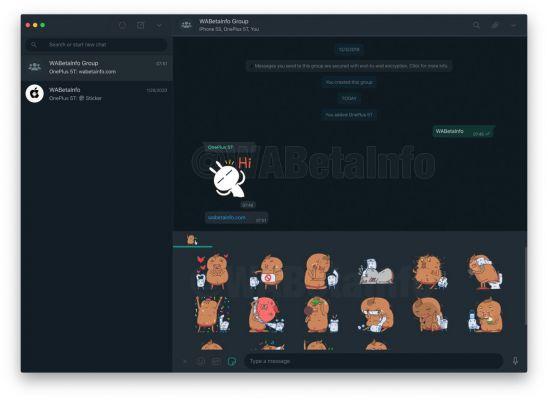 Whatsapp também se veste de preto no computador