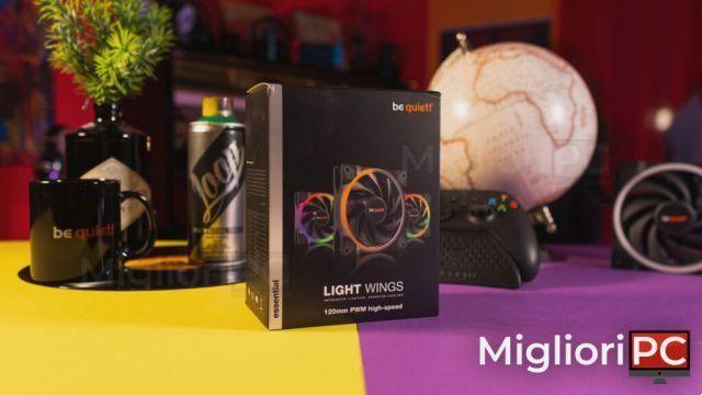 Fique quieto! Light Wings HS 120mm • Recensione ventole ARGB