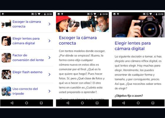 Les meilleures applications pour apprendre la photographie (2021)