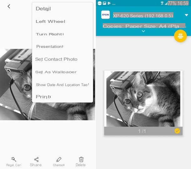 Comment imprimer des photos depuis votre mobile