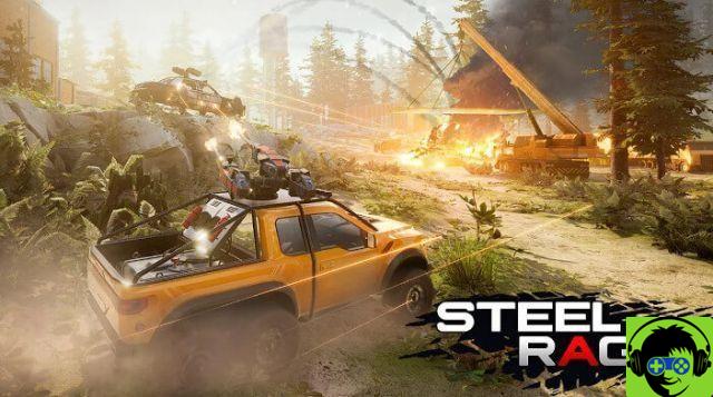 Steel Rage: Robot Cars PvP Shooter Warfare lanzado para Android