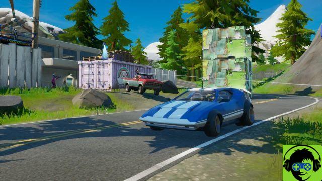 Onde encontrar carros em Fortnite