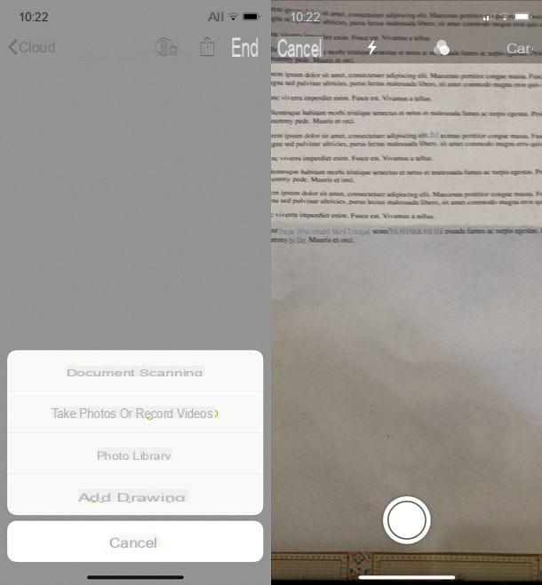 Comment numériser des documents avec l'appareil photo