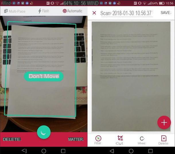 Comment numériser des documents avec l'appareil photo