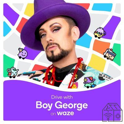 Boy George will be the voice of Waze who will guide you during Pride Month