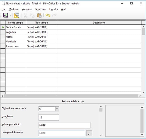 Cómo crear una base de datos